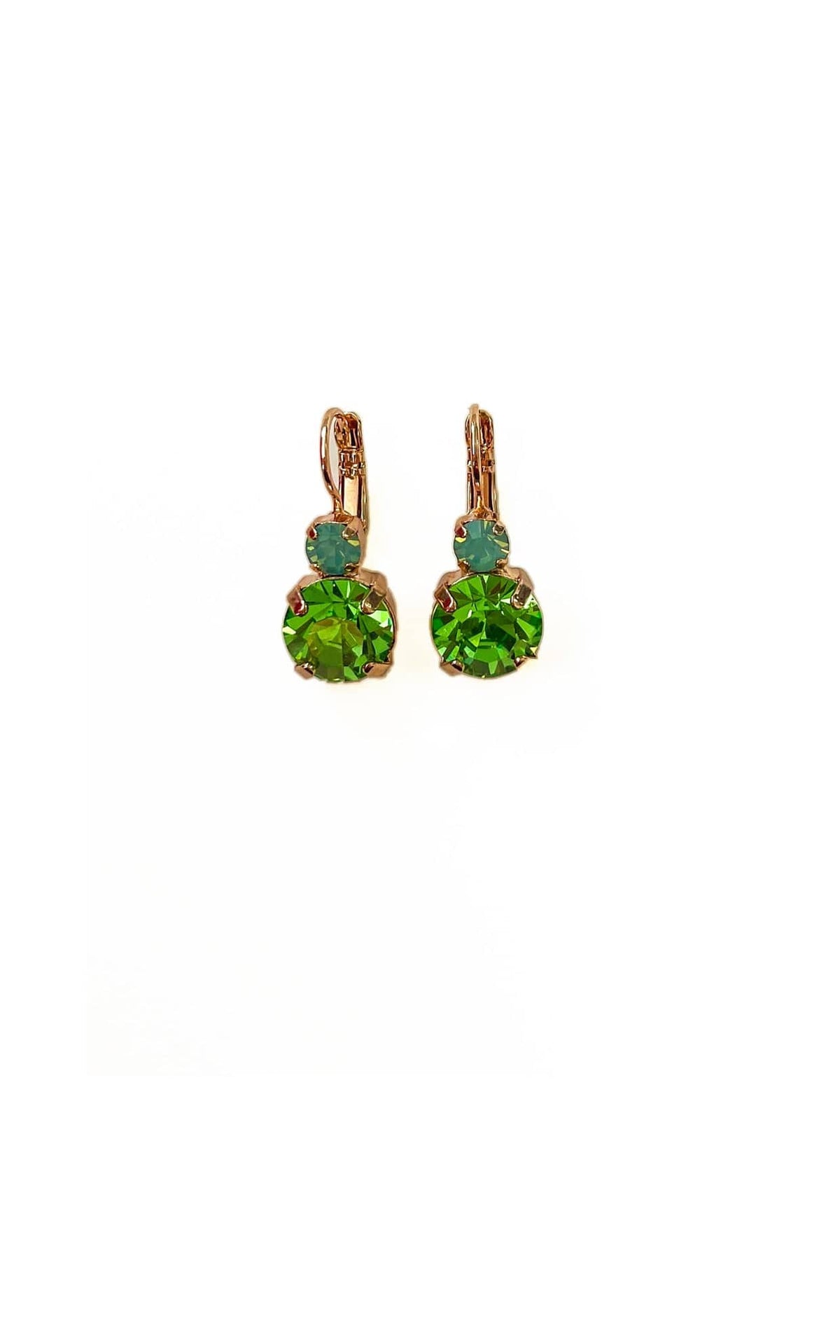 ACCESSORIES Earrings One Size / Green VENICE EARRING IN PERIDOT PALE GREEN